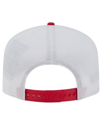 Men's Red/White Kansas City Chiefs Patch 19TWENTY Adjustable Hat