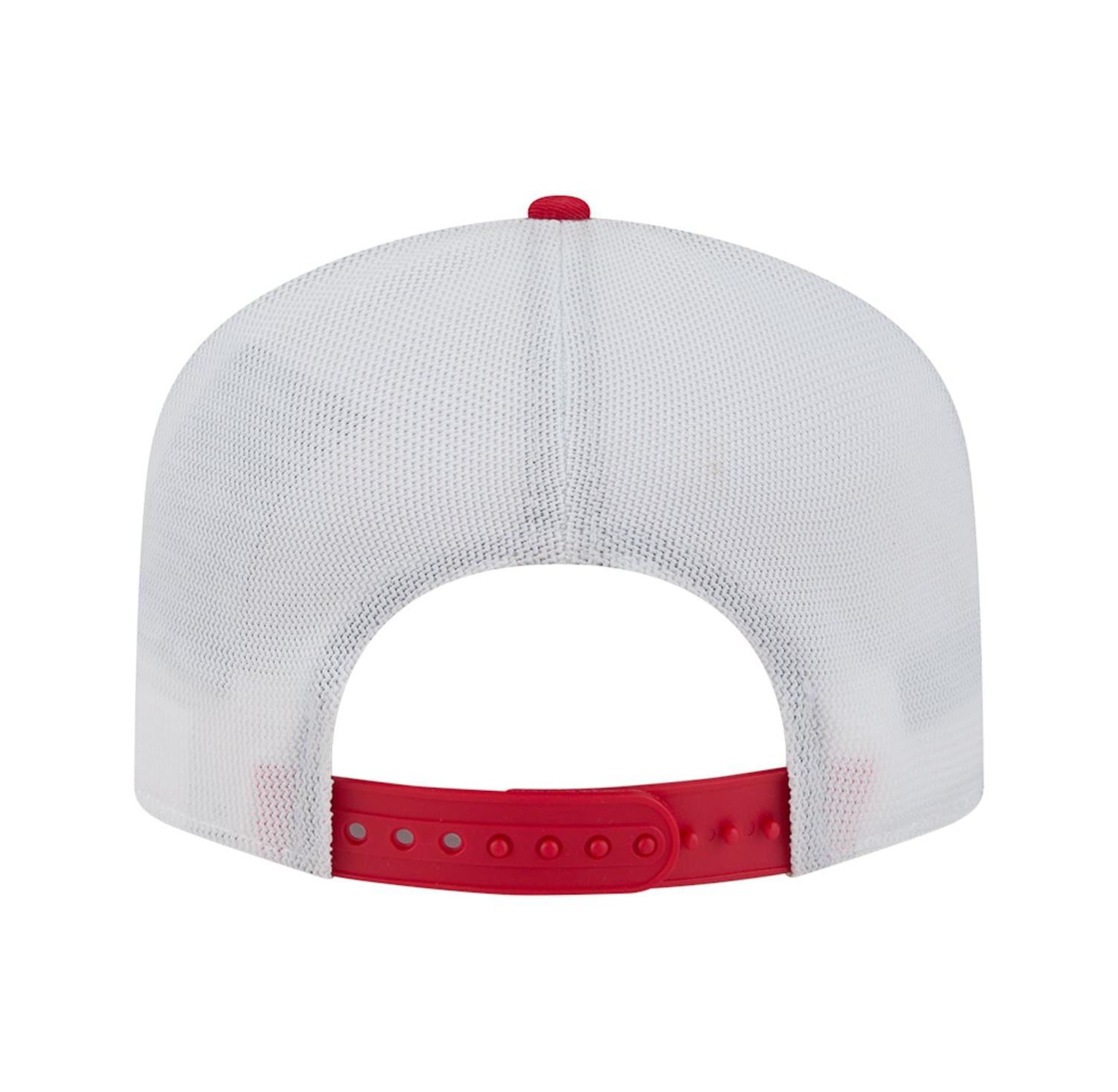 Men's Red/White Kansas City Chiefs Patch 19TWENTY Adjustable Hat
