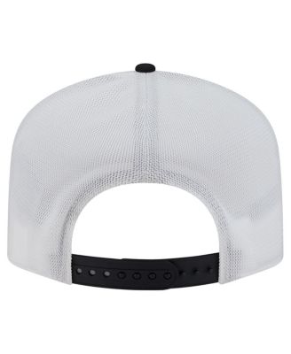 Men's Black/White Pittsburgh Steelers Patch 19TWENTY Adjustable Hat