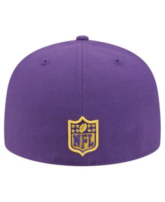 Men's Purple/Gold Minnesota Vikings Break 59FIFTY Fitted Hat