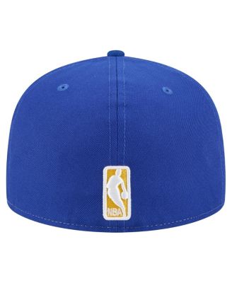 Men's White/Royal Golden State Warriors Repeat 59Fifty Fitted Hat