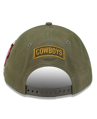 x Alpha Men's Industries Olive Dallas Cowboys A-Frame 9FORTY Adjustable Hat