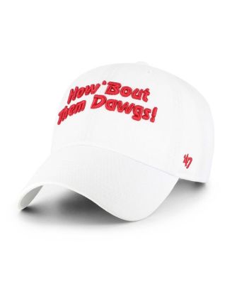 '47 Brand - Men's White Georgia Bulldogs Vault Clean Up Adjustable Hat