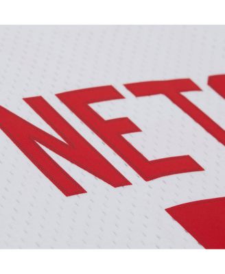 Men's Vince Carter White New Jersey Nets 2005/06 Hardwood Classics Swingman Jersey