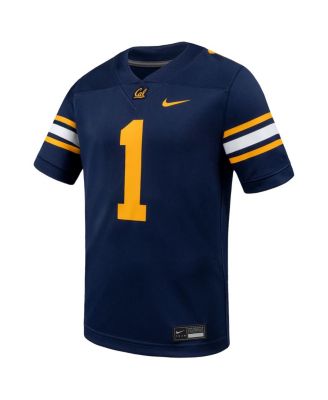 Men's 1 Navy Cal Bears Untouchable Replica Game Jersey