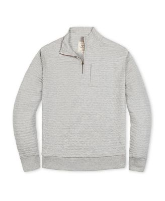 Men's Quilted Half Zip Pullover