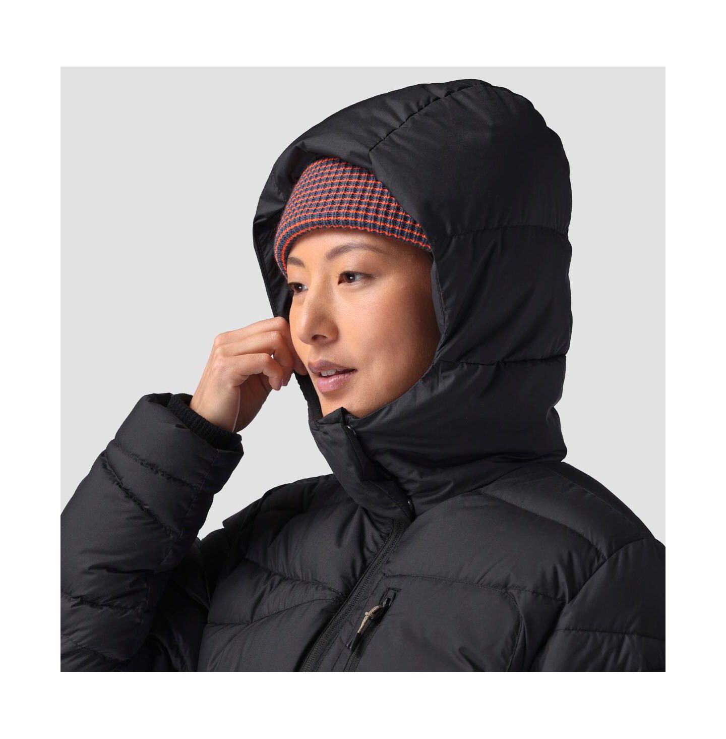 Женская куртка Backcountry Stansbury Allied Down Jacket, цвет: Чёрный — фото 6