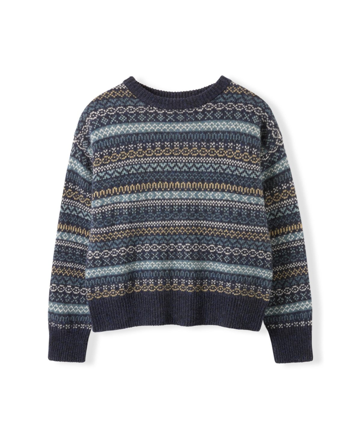 Celtic & Co. Women's Traditional Fair Isle Sweater