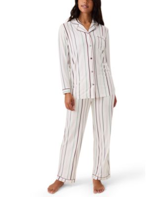 Maternity Clea Classic Long Sleeve Nursing Pajama