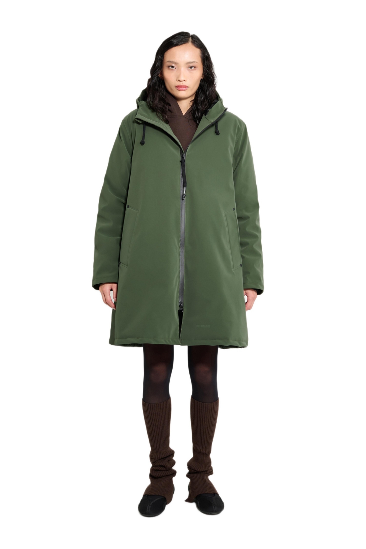 Stutterheim Women's Mosebacke Matte Winter Coat