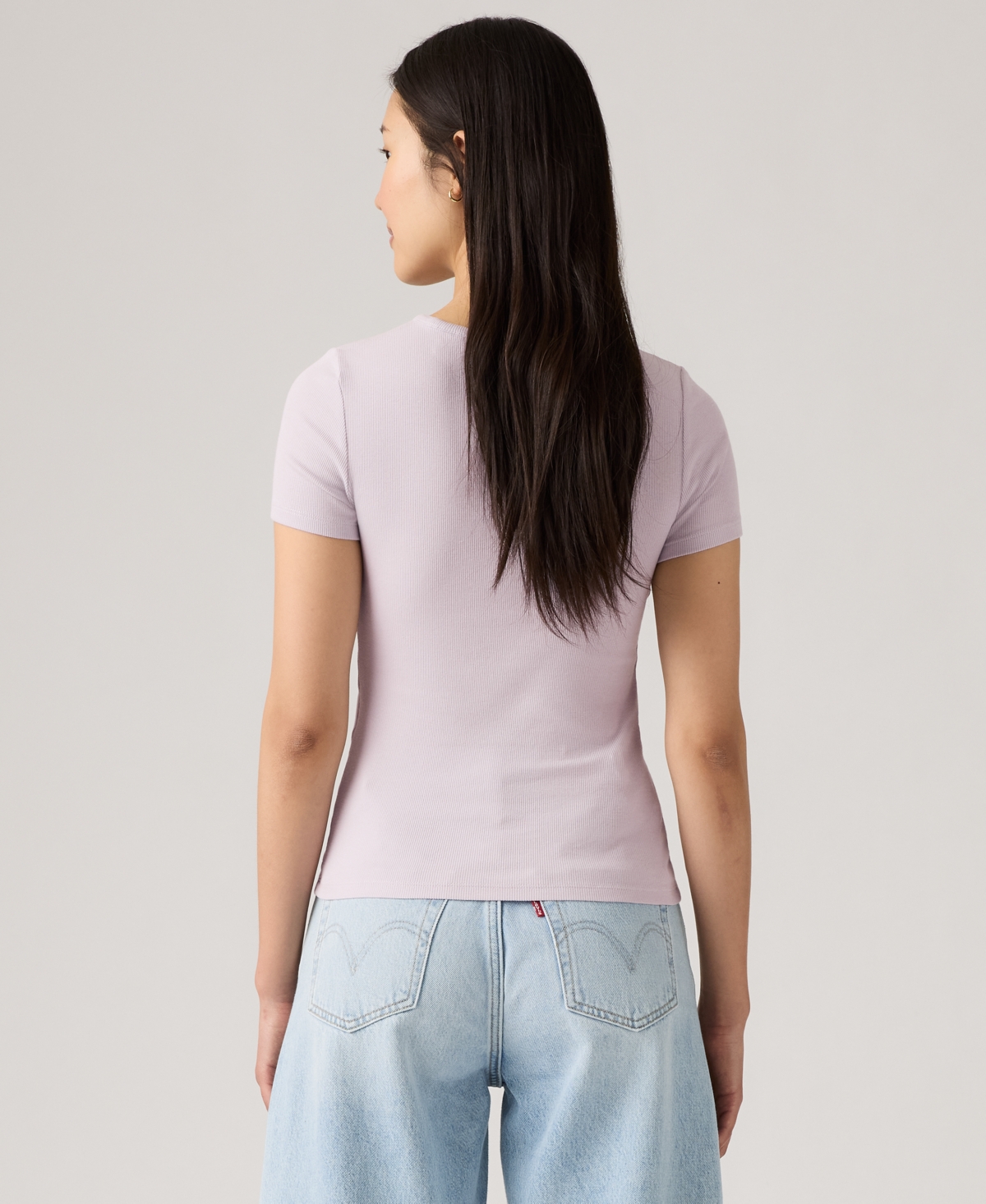 Levi's Women's Hayes Slim-fit Short-sleeve Crewneck T-shirt In Multi