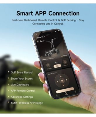 Birdie 3X Electric Golf Push Cart