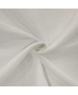 Commonwealth Danbury Dual Header Curtain Panel - 52x84", Off-white