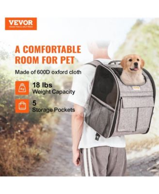 Rolling Pet Carrier Backpack with Removable Wheels for Under 18LBS Dog and Cat Travel Carrier Airline Approved for Small Dogs and Medium Cats