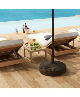 Round Patio Umbrella Base Umbrella Sd, /Water Filled,