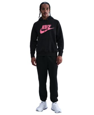 Men's Club Fleece Standard-Fit Logo-Print Hoodie 