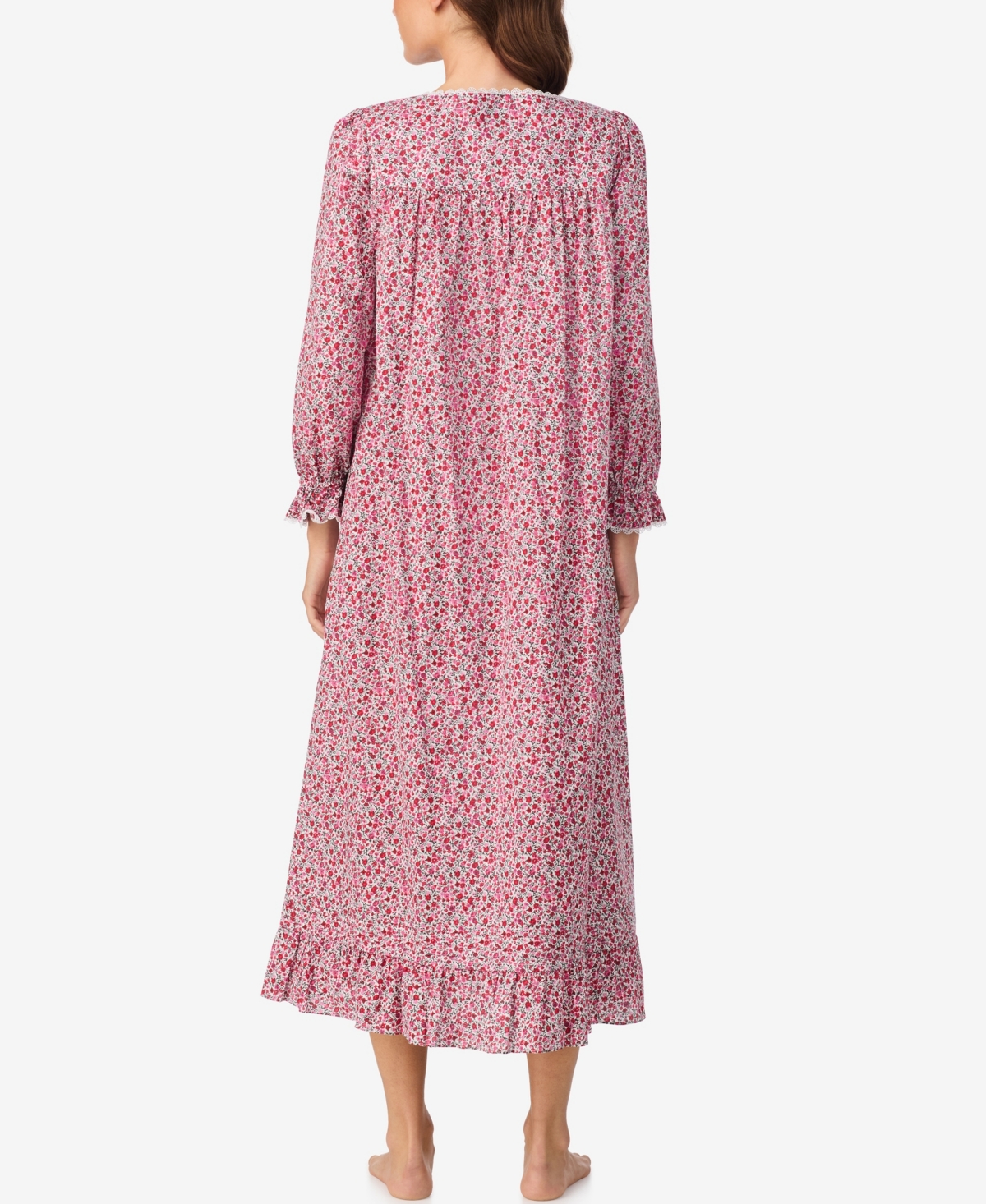 Eileen West Women's Cotton Lawn Long Sleeve Ballet Gown