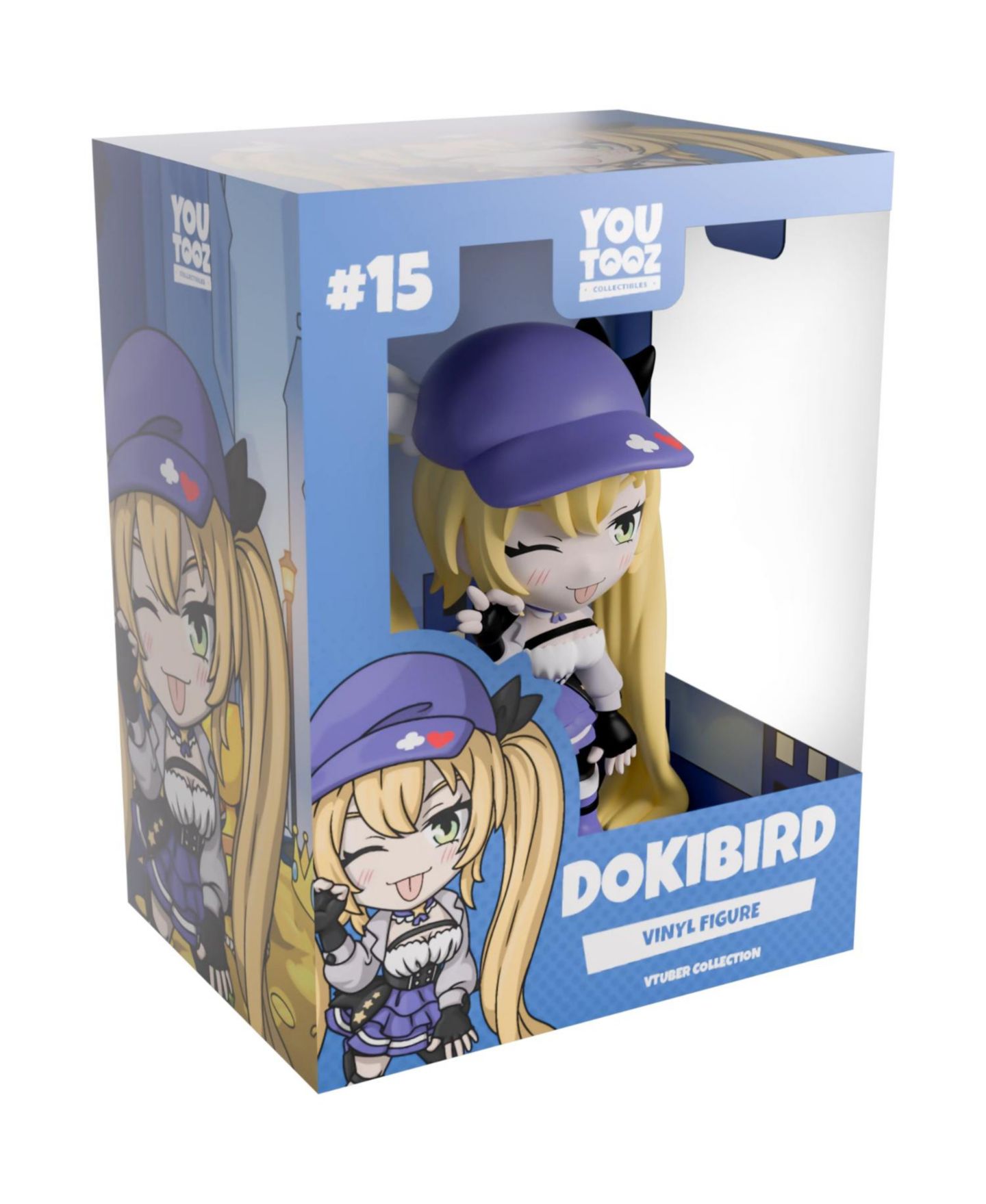 Виниловая фигурка Youtooz Dokibird Vtuber Collection, 6 дюймов, от 14 лет — фото 1