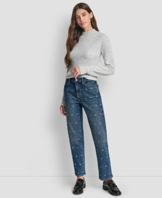 DKNY Jeans - Women's Mid-Rise Classic Straight Jeans