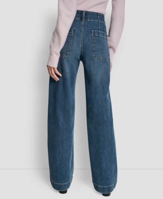 Women's High-Rise Wide Leg Jeans