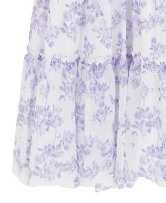 Girls 2T-6X Toile Power Mesh Dress