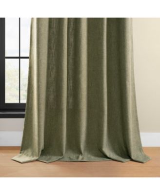Simply Faux Linen Light Filtering Curtain Pair (2 Panels