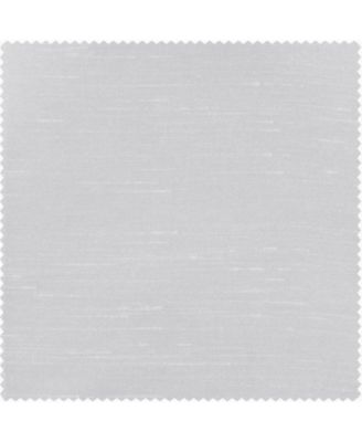 Vintage Textured Faux Dupioni Silk Curtain