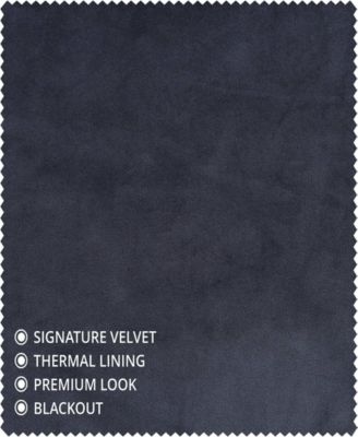 Grommet Signature Velvet Blackout Curtain