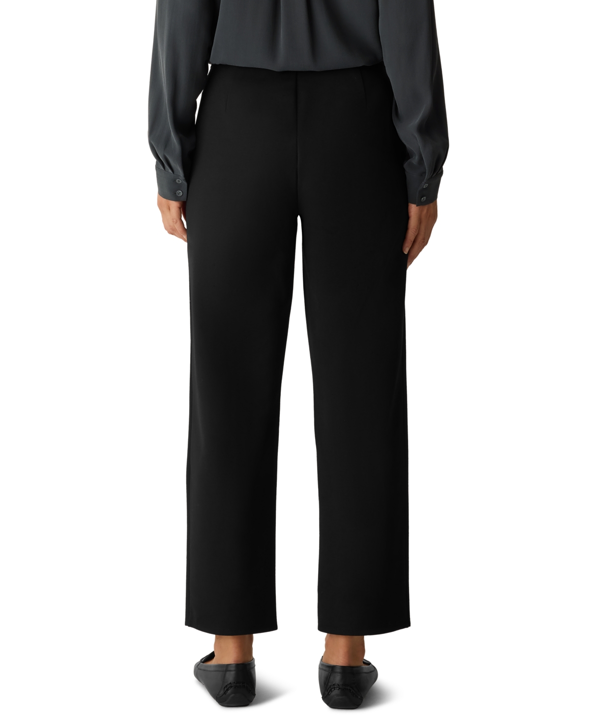 Eileen Fisher Women's Straight-Fit Ankle Leg Pants, Regular and Plus