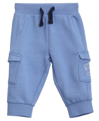 Baby Boys' Long-Sleeve Sweatshirt and Cargo Sweatpants, 2-Piece Set