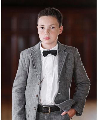 Boys Classic Sateen Bow Tie