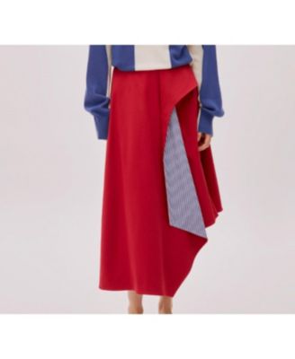 Women's Kayra Cotton Striped Skirt