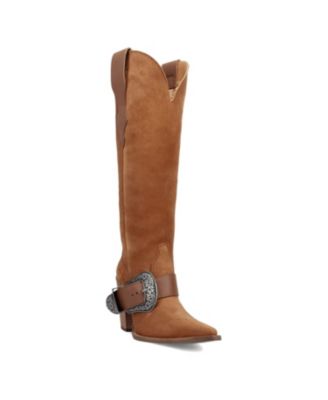 Women's Shoe Designed With Suede/Polyester (Yeehottie) - Boots