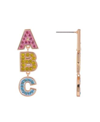 ABC Stone Earrings