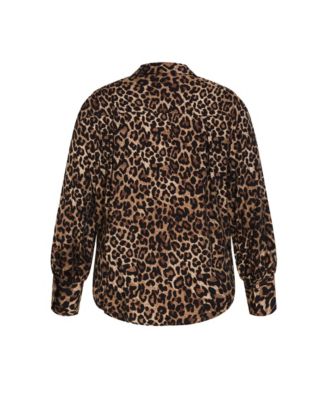 Plus Size Ellie Print Shirt