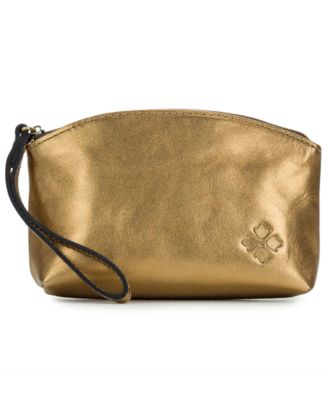 Boxed Kara Mini Burned Edge Cosmetic Case