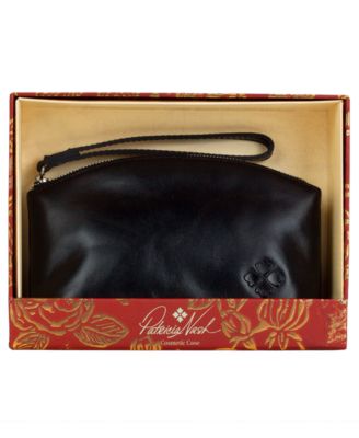 Boxed Kara Mini Burned Edge Cosmetic Case