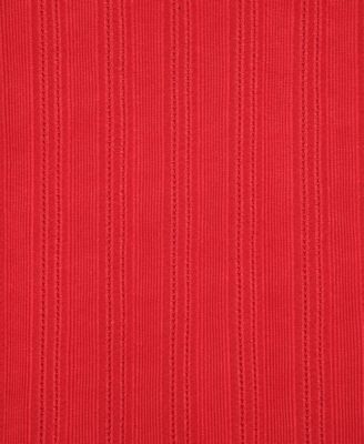 Girls 6-16 3-Piece Pointelle Plaid Print Pajama Set