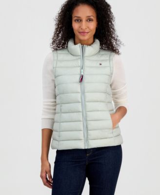 Women's Zip-Front Puffer Vest