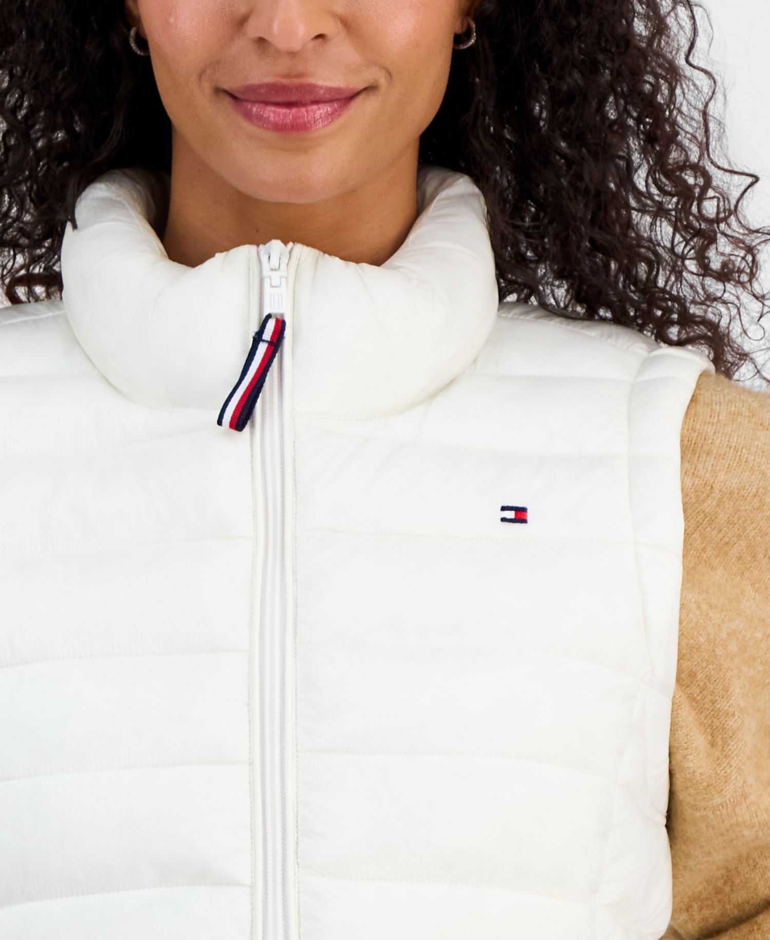 Women's Zip-Front Puffer Vest
