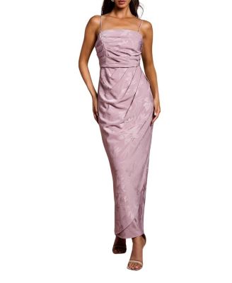 Women's Midaxi Dress With Wrap Skirt