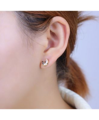 Minnie Mouse Cubic Zirconia Earrings Set