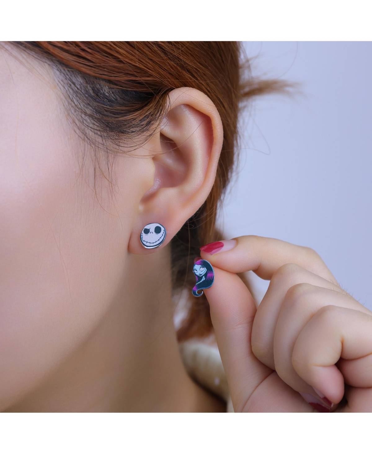 Disney Nightmare Before Christmas Crystal Earring Set