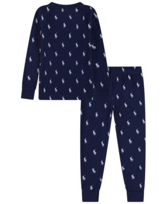 Boys Toddler 2T-4T 2-Piece Top and Pants Sleep Set