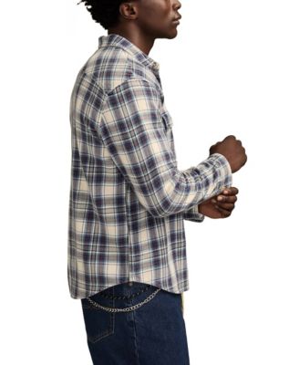 Men's Long-Sleeve Regular Fit Flannel Shirt