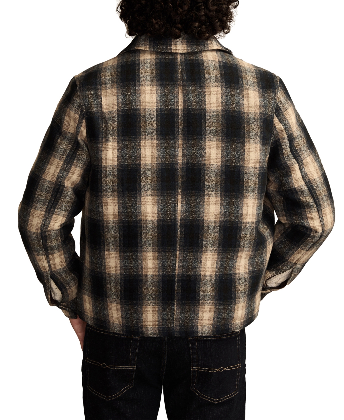 Lucky Brand Men's Plaid Long-sleeve Jacket In Multi