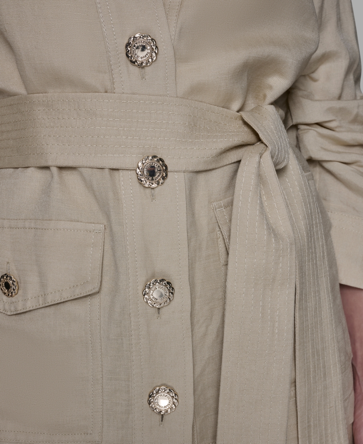 Karl Lagerfeld Paris Women's Belted Jacket