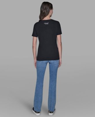 Women's Printed Short-Sleeve T-Shirt