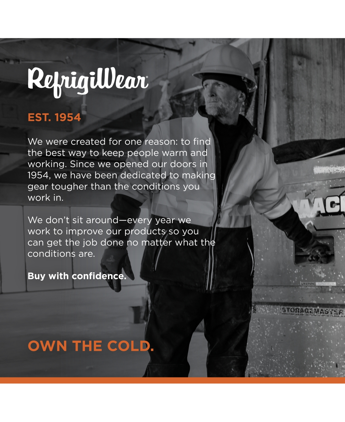 RefrigiWear Men's HiVis Insulated Softshell Jacket - High-Visibility, Warm Work Coat, Water-Repellent, Windproof, Reflective Safety Gear