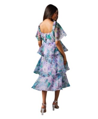 Women's Organza Tiered Dress